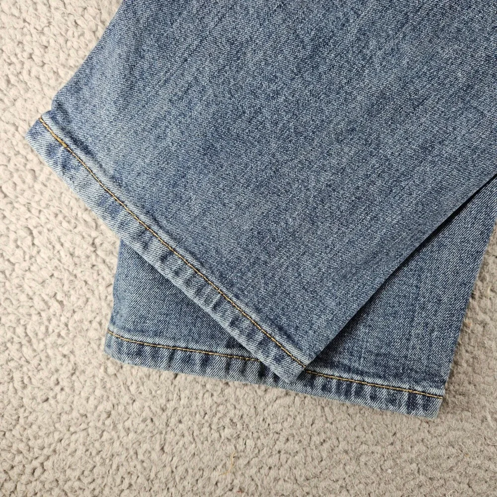 Levis‎ 505 Jeans Mens 38x30 Blue Denim Medium Wash Straight Leg Regular Fit